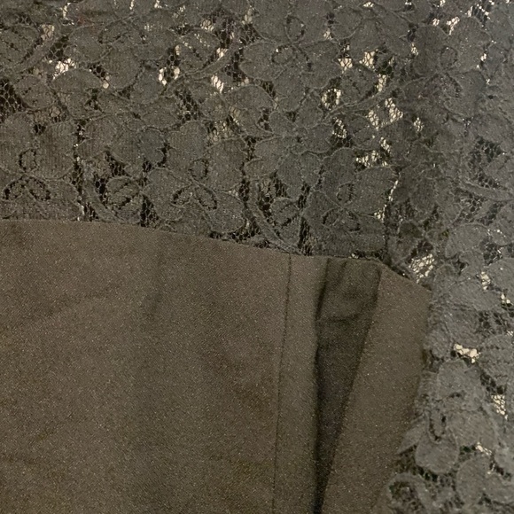 Black lace formal romper - Picture 2 of 4